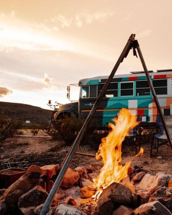 Camping At Desert Gardens Oasis At Lobo, Texas Van Horn Esterno foto