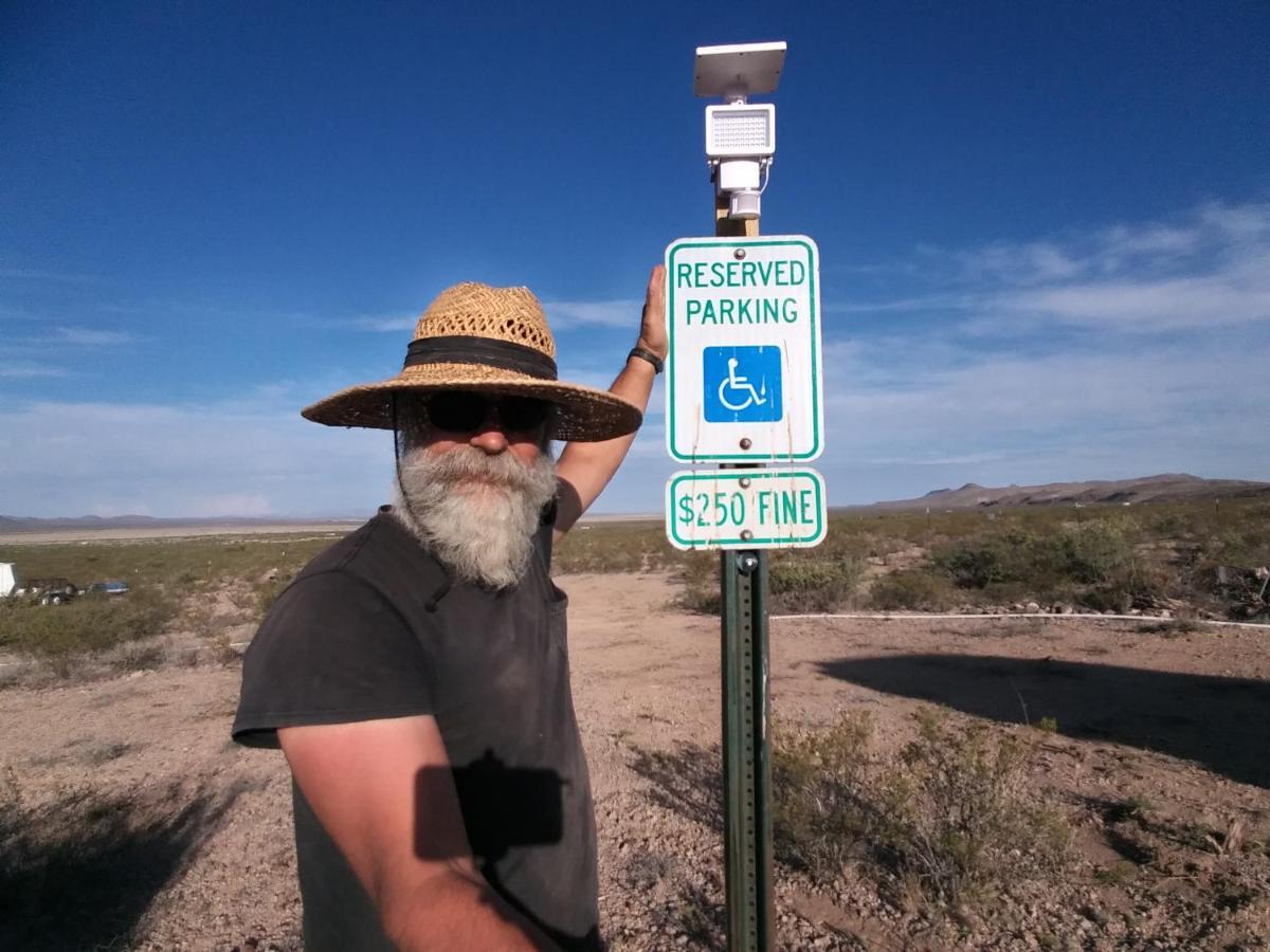 Camping At Desert Gardens Oasis At Lobo, Texas Van Horn Esterno foto